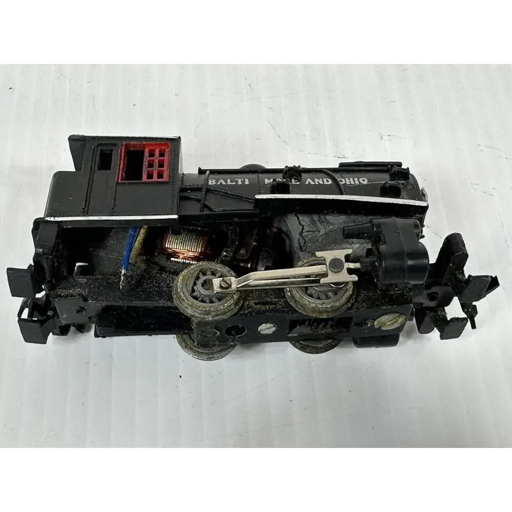 HO Scale Mantua Baltimore & Ohio 0-4-0 Steam Engine Cast Parts AS-IS Parts‎ Only